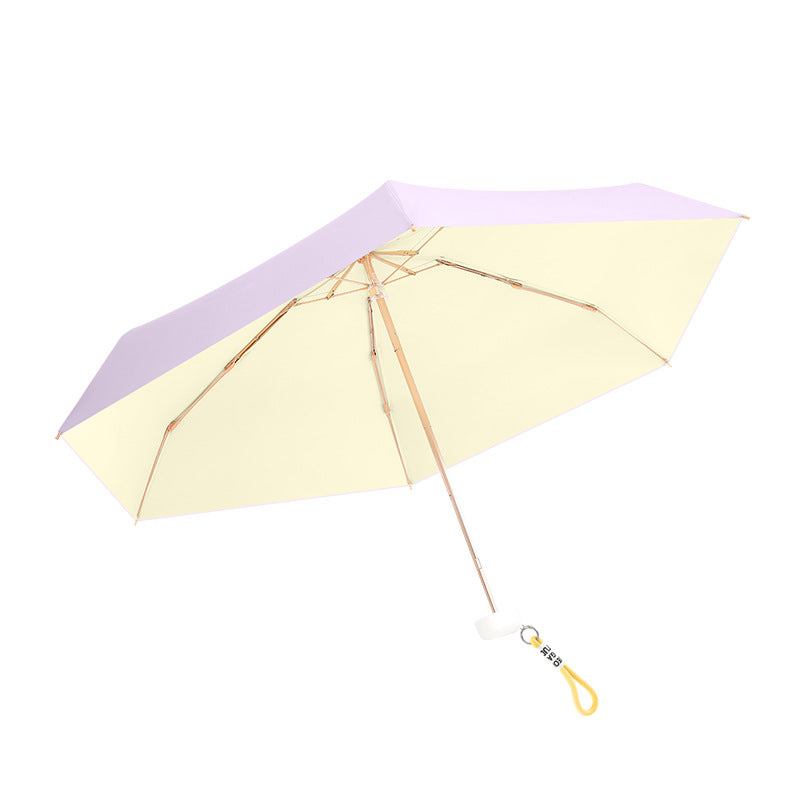 Women's ultra-compact UV protection foldable umbrella with carrying bag Kalsten
