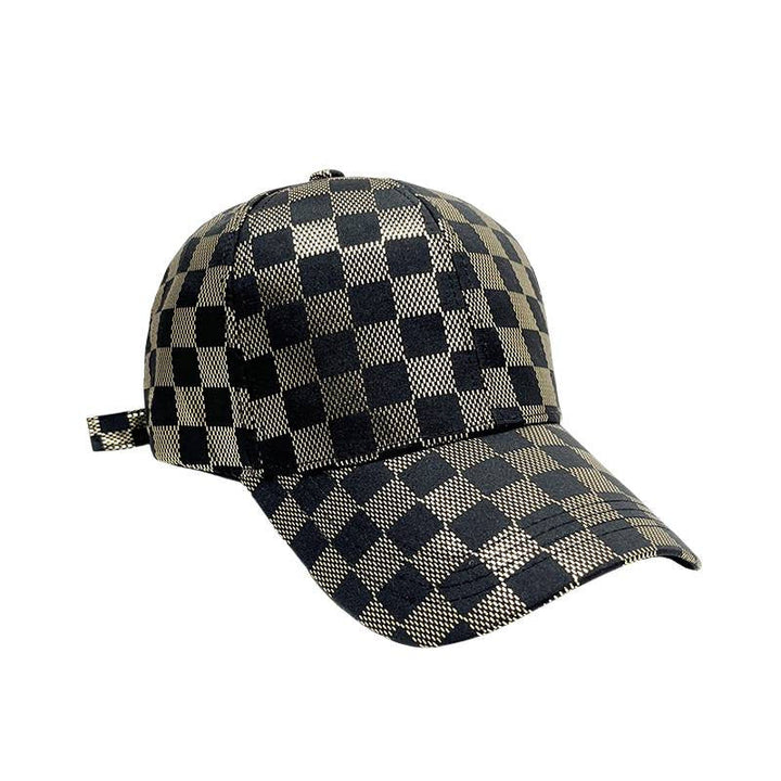 Women's Mesh Checkered Baseball Cap Kalsten