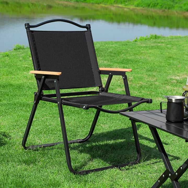 Women's Folding Chair with Ergonomic Seat and Sturdy Frame Kalsten