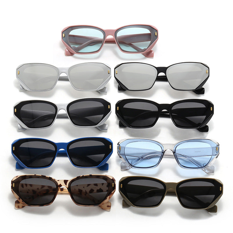 Women futuristic diamond sunglasses Kalsten