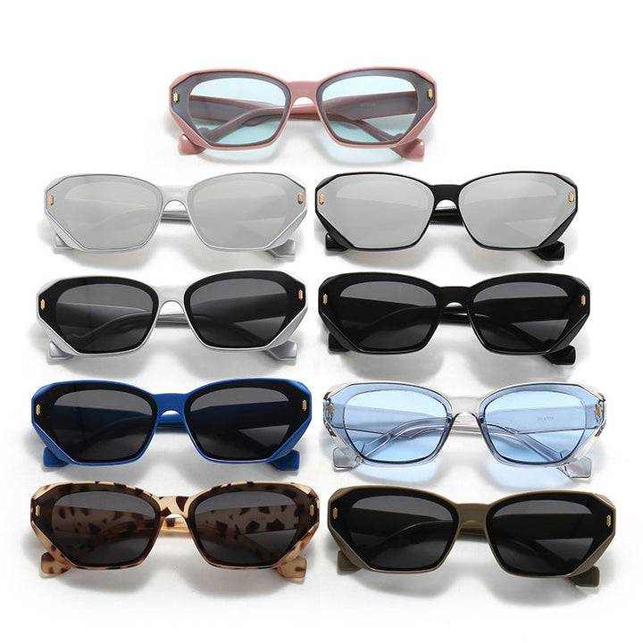 Women futuristic diamond sunglasses Kalsten
