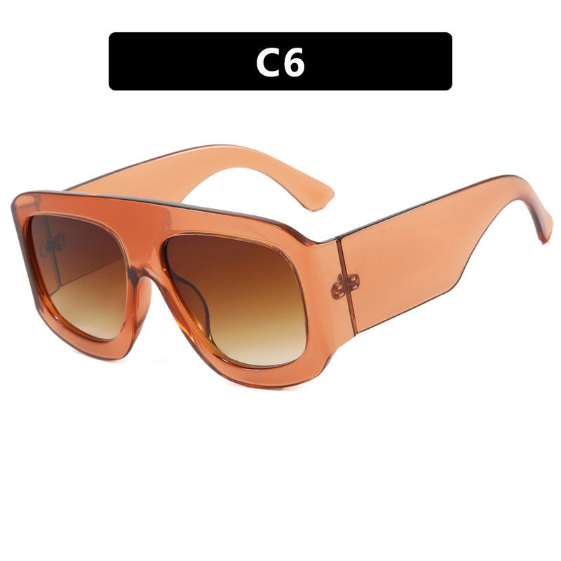 Women oversized sunglasses in modern design Kalsten