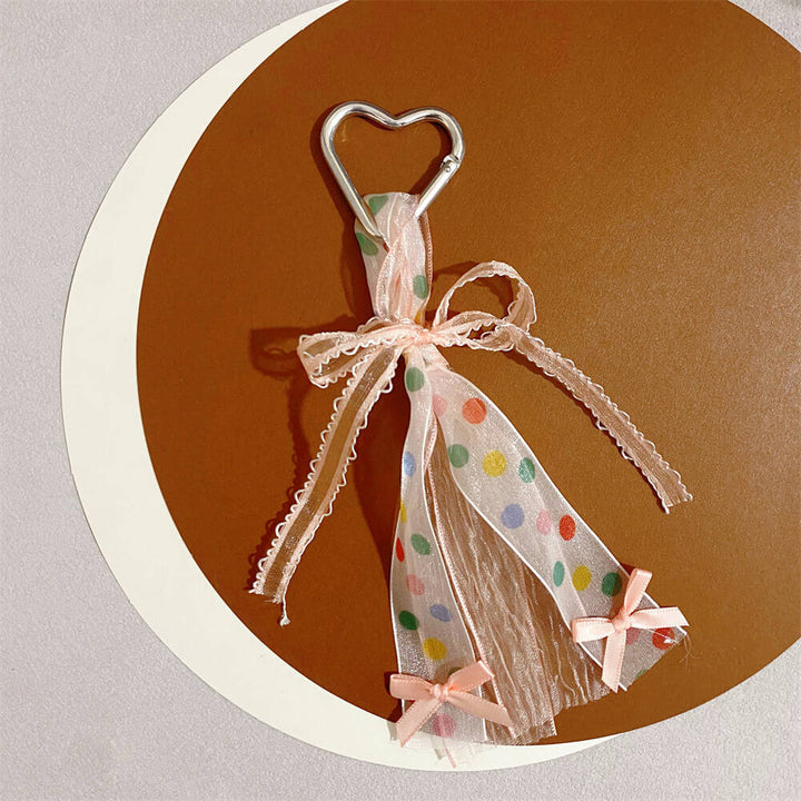 Decorative Heart-Shaped Keychain kalsten