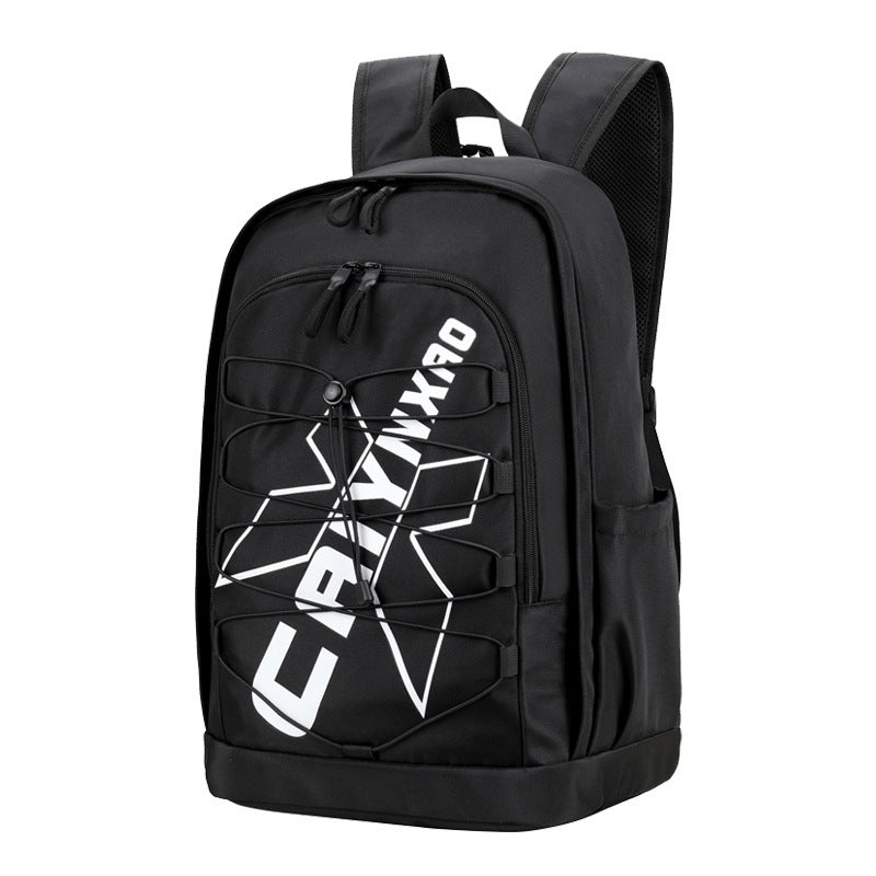 Sporty backpack with elastic lacing system for additional flexibility Kalsten