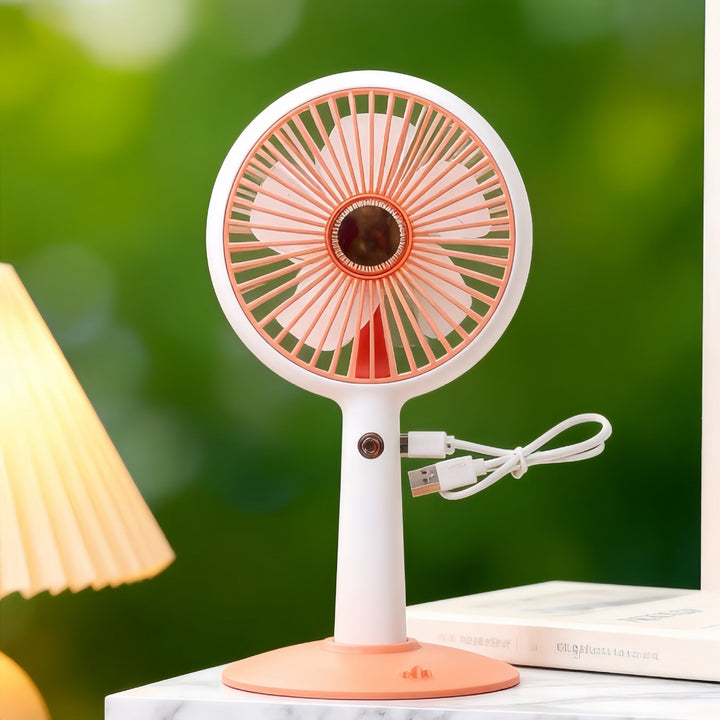 Women's Portable Table Fan with Adjustable Tilt Angle Kalsten