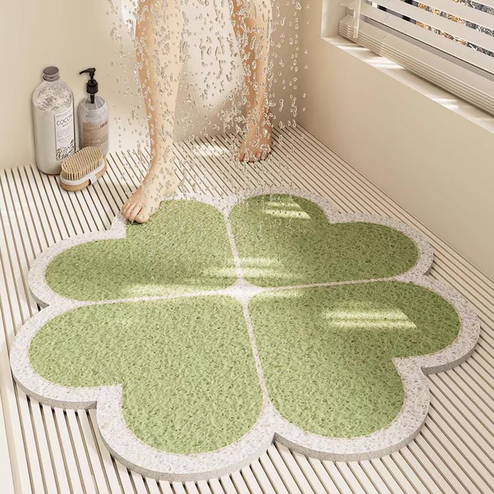 Floral Shaped Bath Mat Kalsten