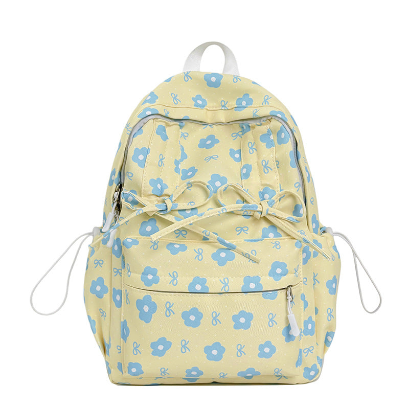 Floral Print Backpack kalsten