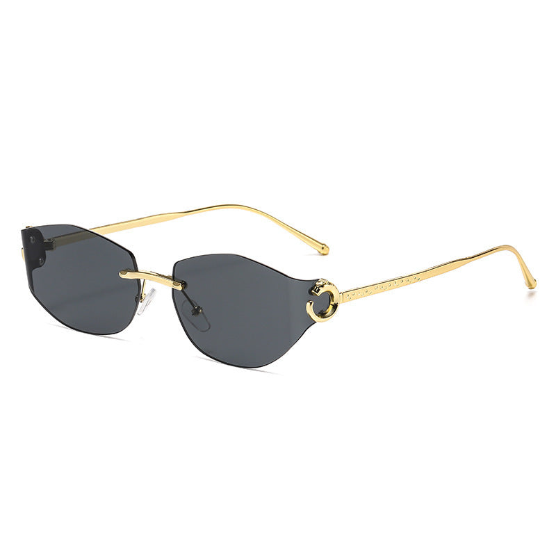Women's fashionable sunglasses with innovative checkered design Kalsten