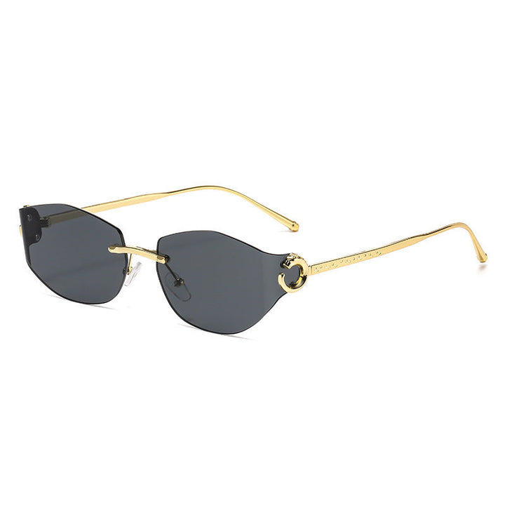 Women's fashionable sunglasses with innovative checkered design Kalsten