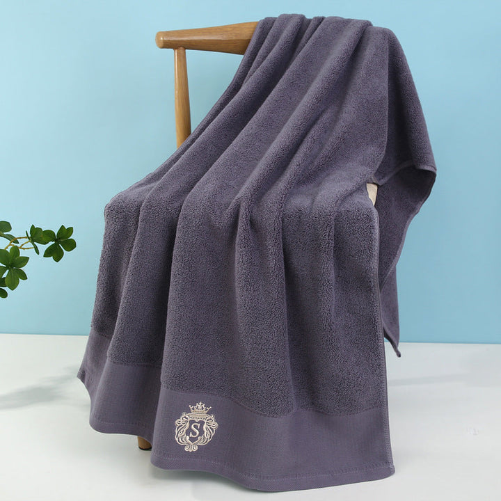 Luxurious terry bath towel with elegant design Kalsten