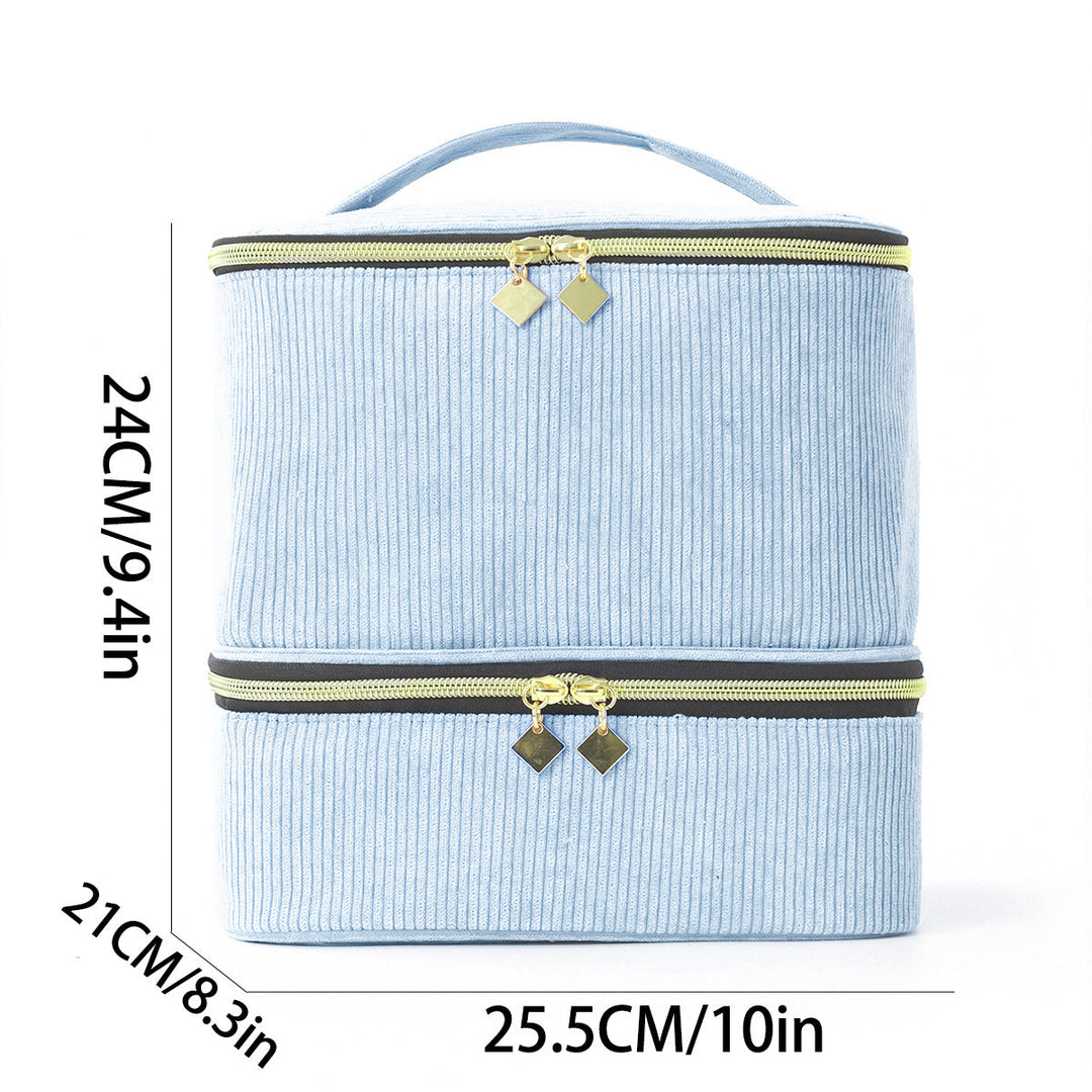 Cosmetic organizer with intelligent compartment system Kalsten