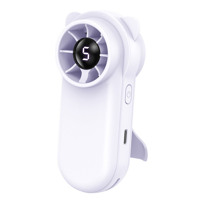 Unisex Portable Mini Handheld Fan with USB Charging Function and Animal Design Kalsten