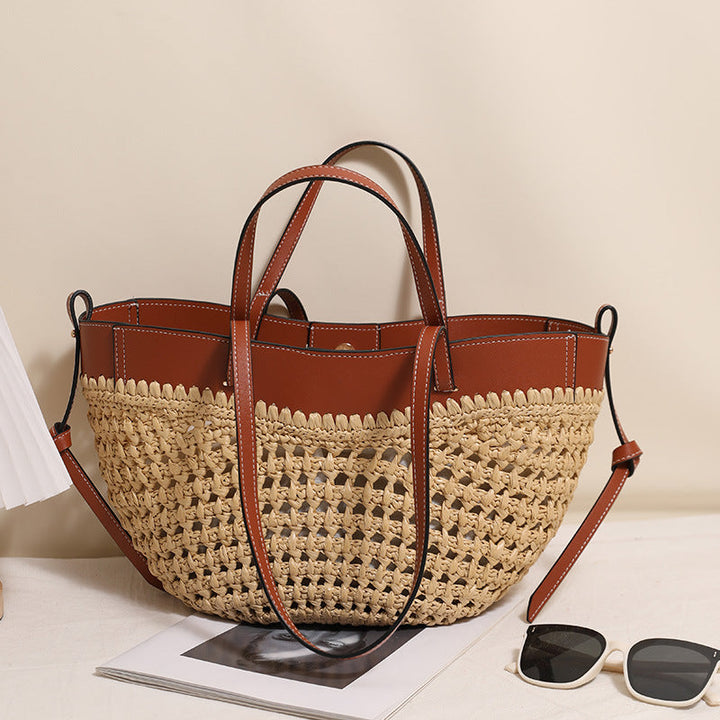 Handmade straw bag Kalsten