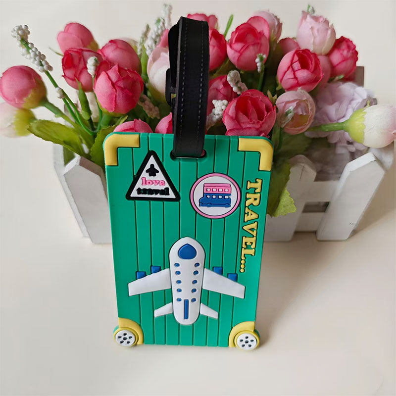 Unisex luggage tag in creative travel design Kalsten