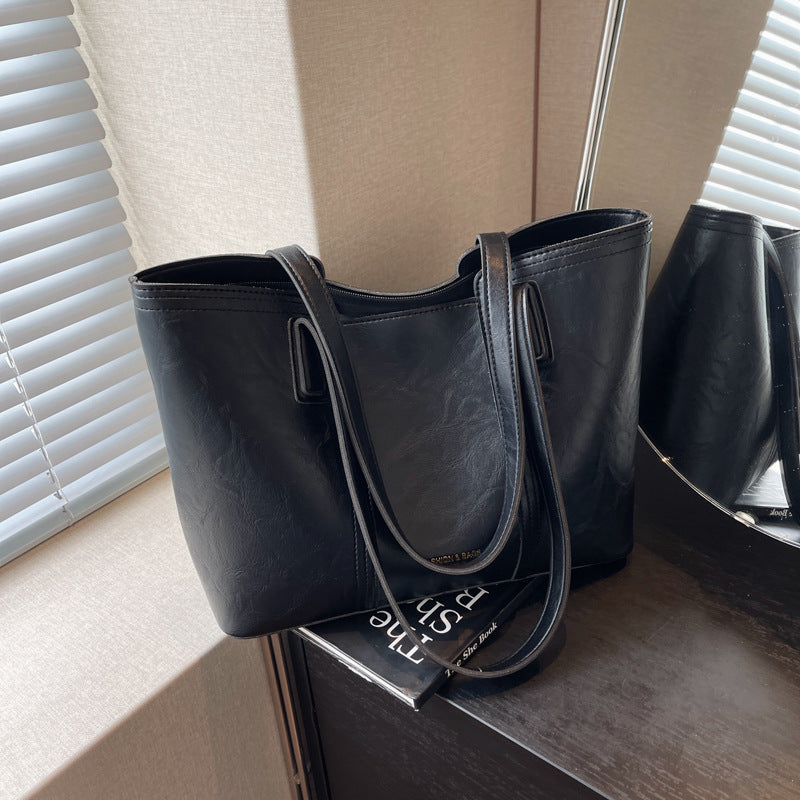 Classic Leather Tote Bag Kalsten