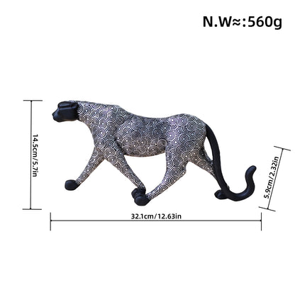 Artistic Decorative Wildcat Sculpture Acalora