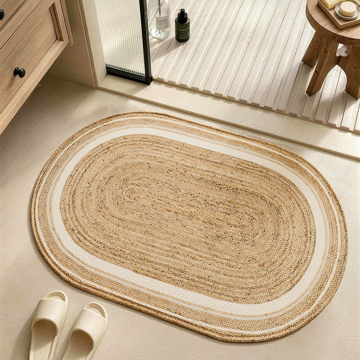 Natural Fiber Bath Rug Kalsten
