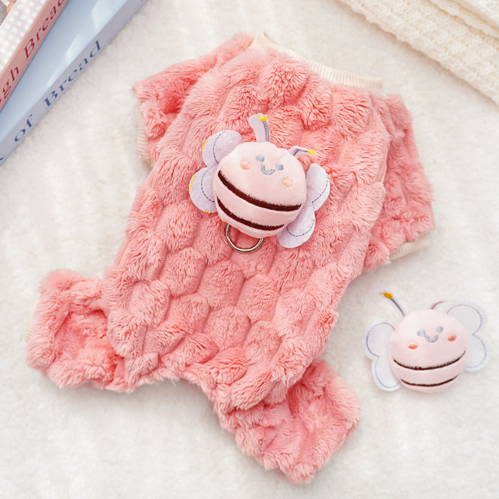 Plush Animal-Themed Pet Pajamas Dog Bed