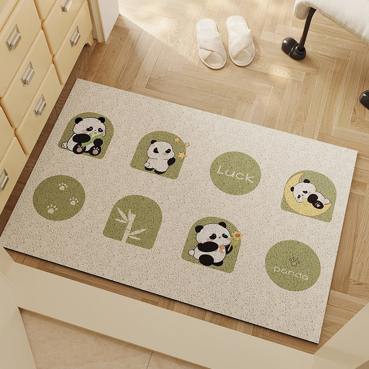 Playful Cartoon Welcome Mat