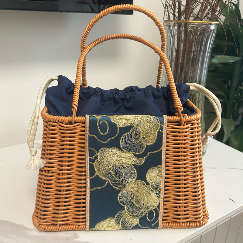 Women Handcrafted Basket Bag Kalsten