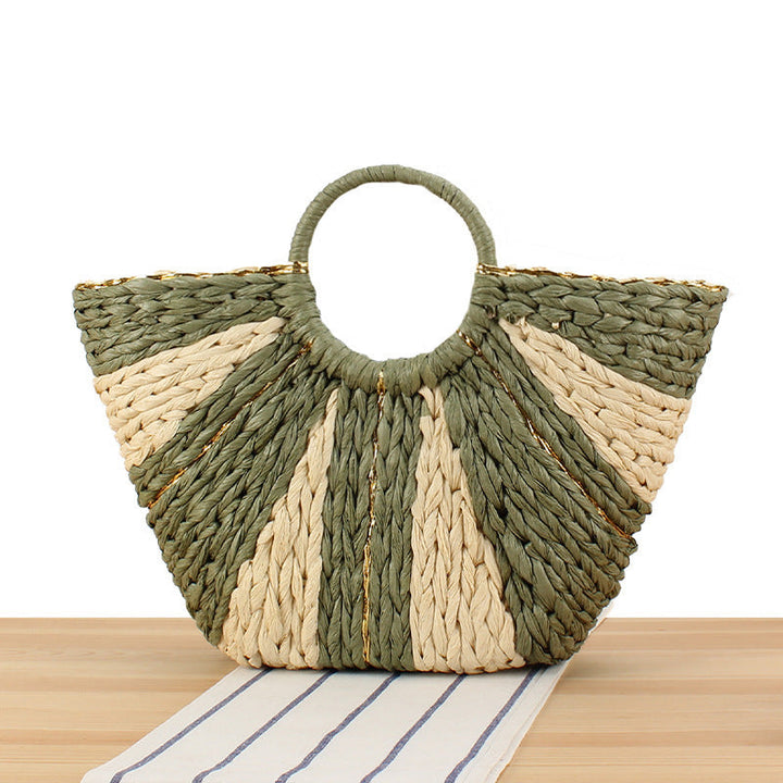 Elegant Woven Tote Bag with Extraordinary Design Kalsten