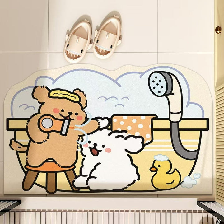 Cartoon Bath Mat Kalsten