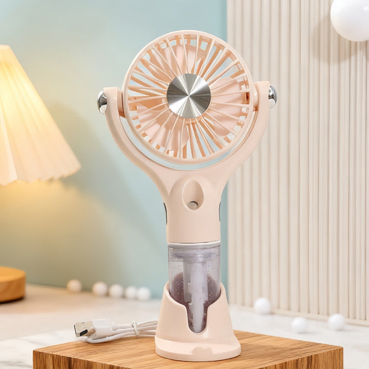 Ladies Portable Hand Fan with Water Mist Kalsten