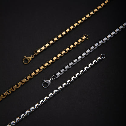 Modern Interlocking Link Chain Set Acalora