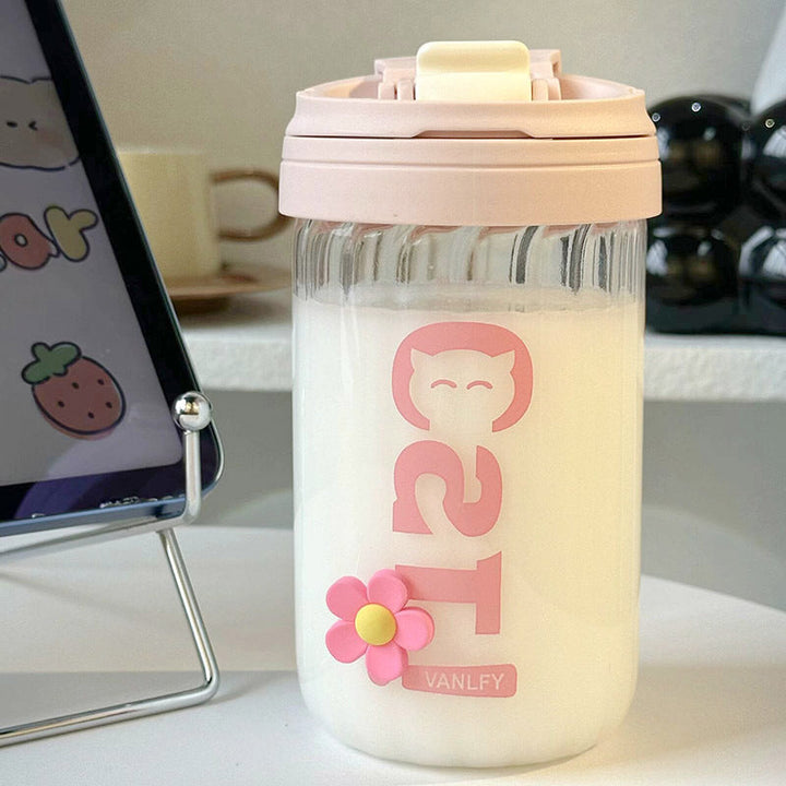 Ladies' insulated drink container with cheerful flower design Kalsten