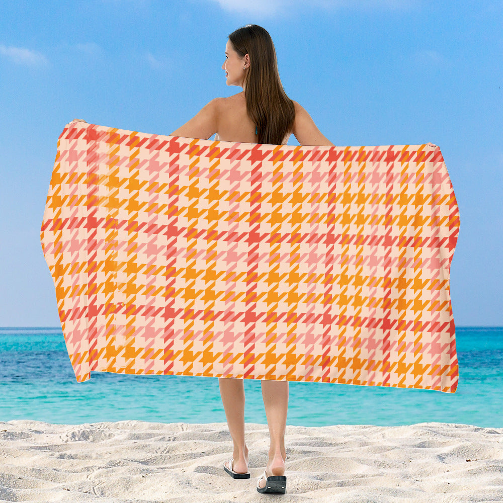 Beach towel with exclusive geometric pattern Kalsten