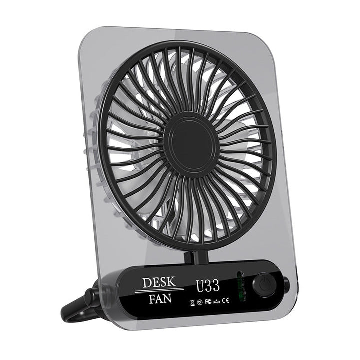 Women's portable desktop fan with flexible tilt Kalsten