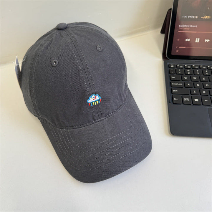 Women's Embroidered Cotton Dad Hat Kalsten