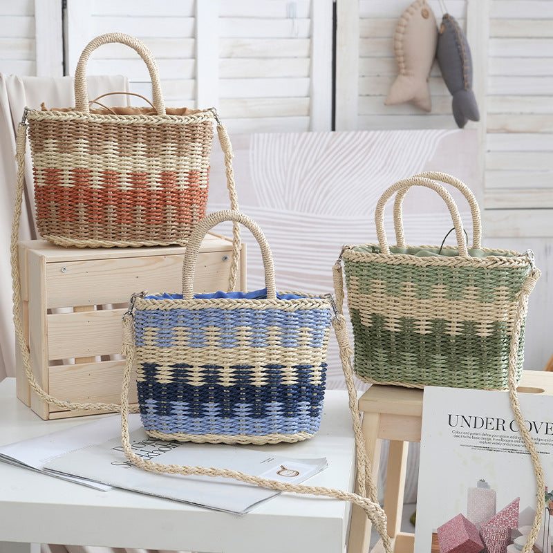 Basket bag with removable inner pocket Kalsten
