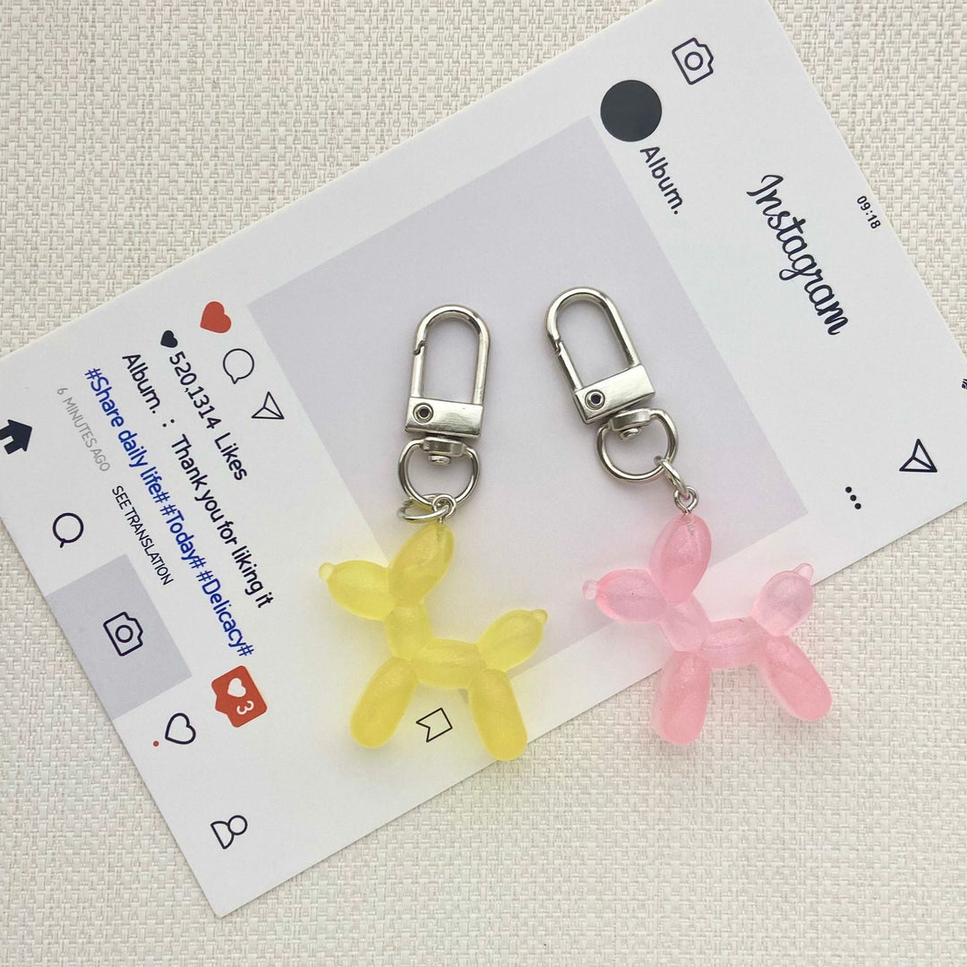 Playful Balloon Animal Keychain Kalsten