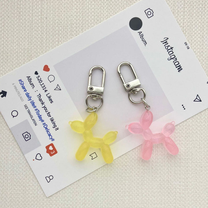 Playful Balloon Animal Keychain Kalsten
