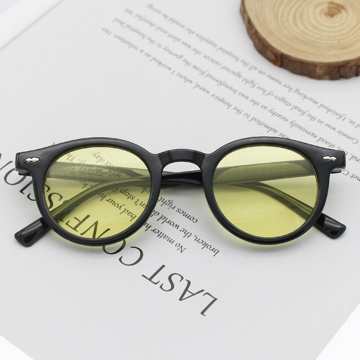 Ladies' Round Sunglasses with Elegant Design Kalsten