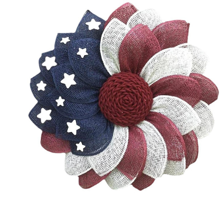 Women's multi-layered fabric flower hairpin with hidden metal clip Kalsten