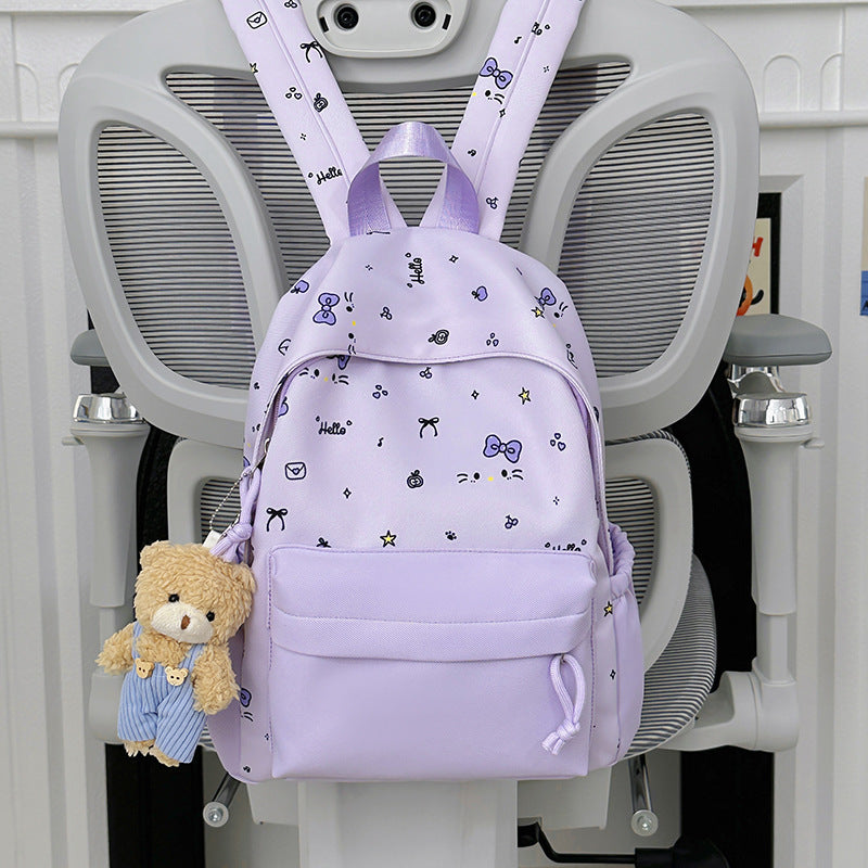 Cute Character-Themed Mini School Backpack