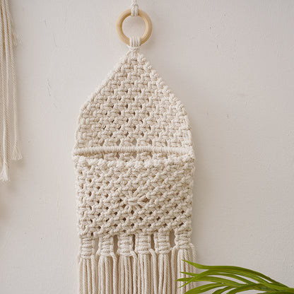 Macrame Wall Planter Organizer Acalora