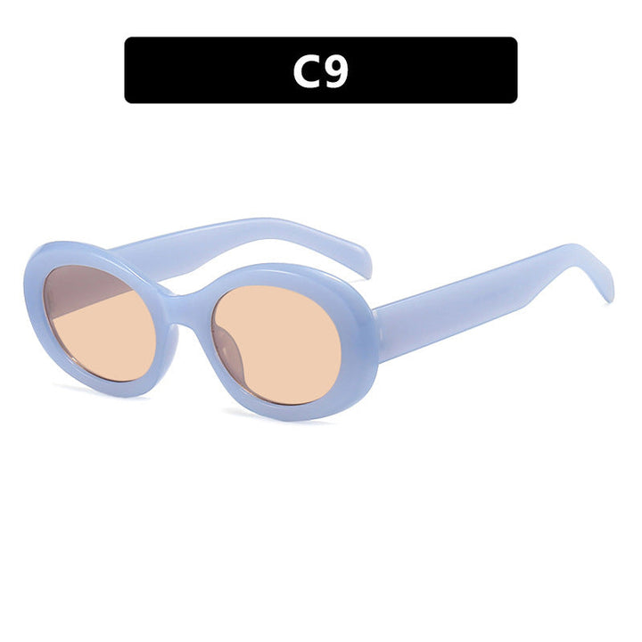 Women's trendy, transparent sunglasses Kalsten