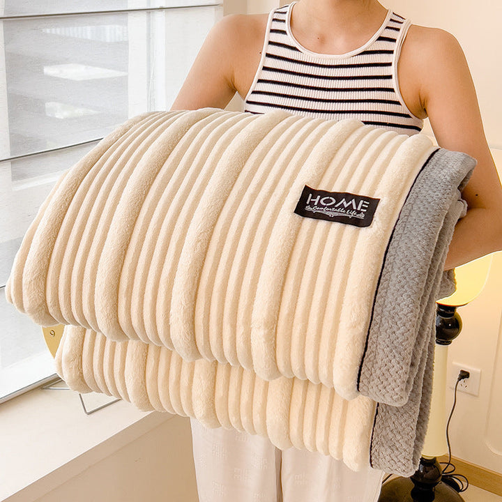 Ultra-Soft Reversible Fleece Blanket Kalsten