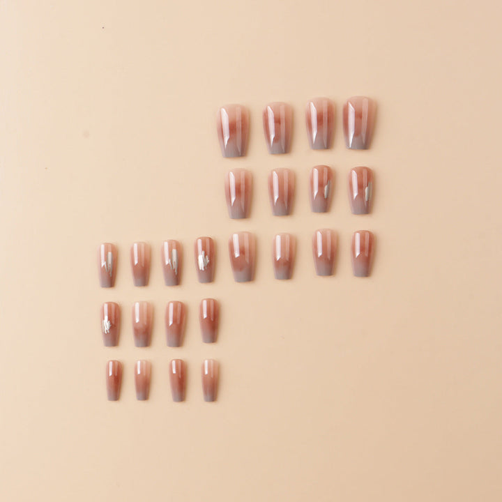 Elegant Glossy Press-On Nail Tips Kalsten