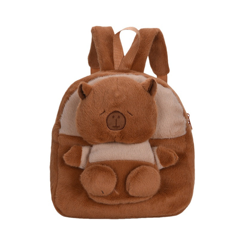 Plush backpack with animal cuddly motif Kalsten