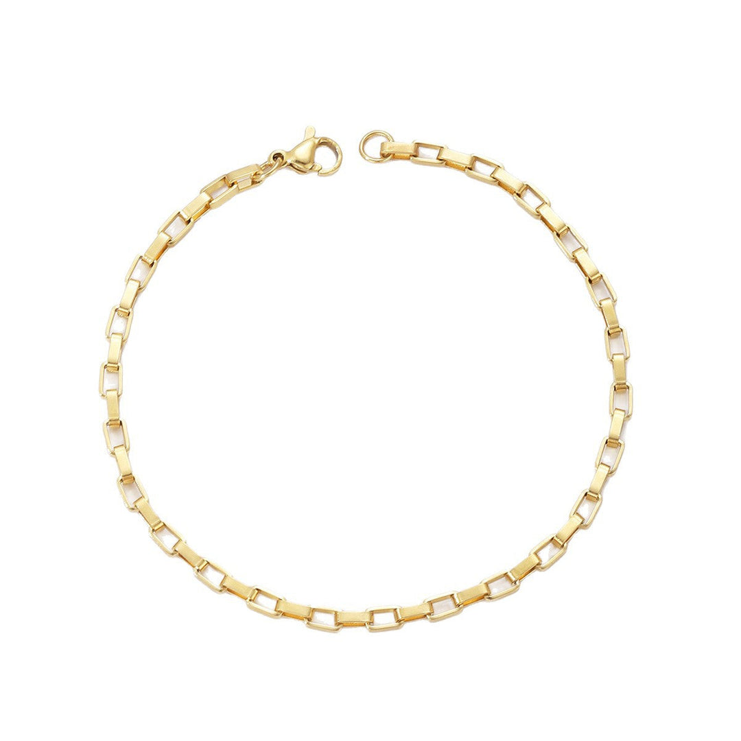 Chunky Rectangular Link Necklace Kalsten