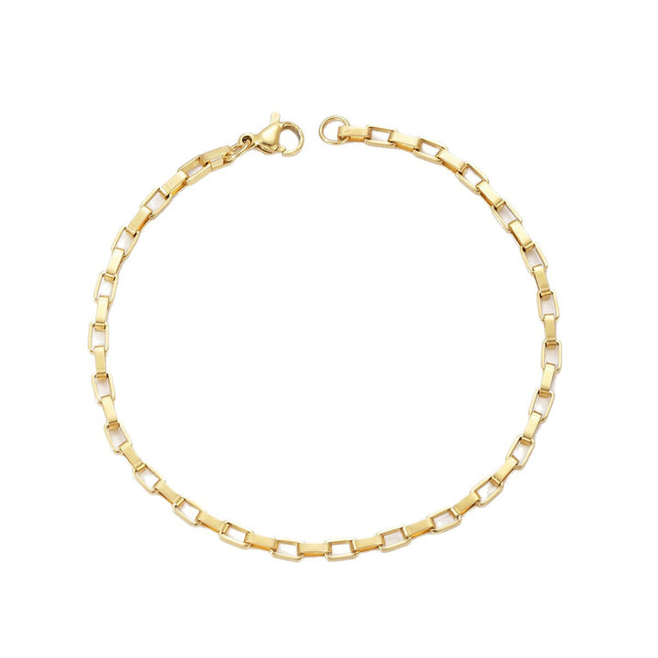 Chunky Rectangular Link Necklace Kalsten