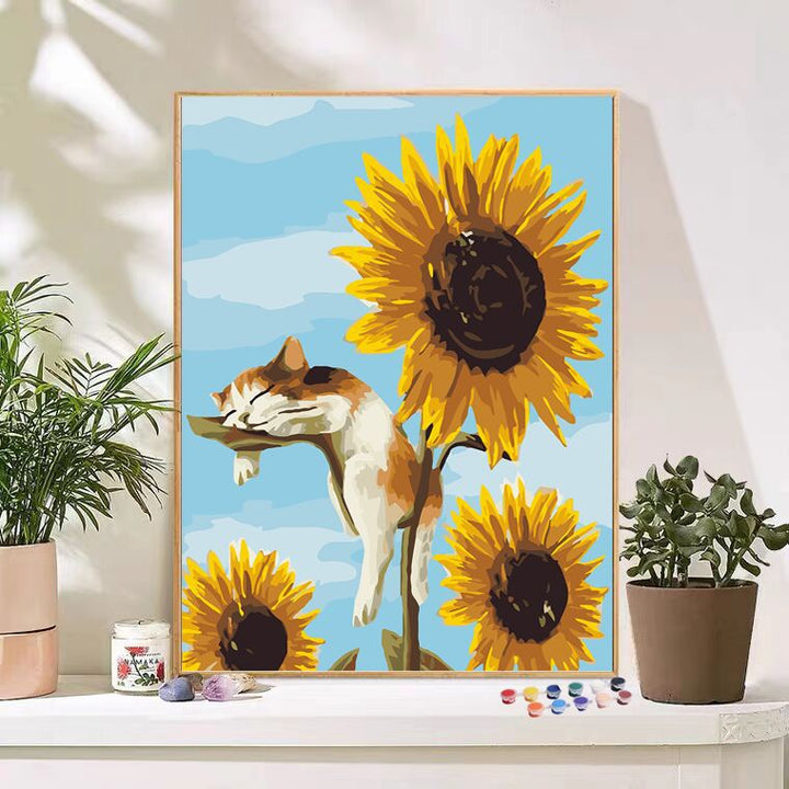 Scenic Mountain Landscape Art Canvas Print Kalsten