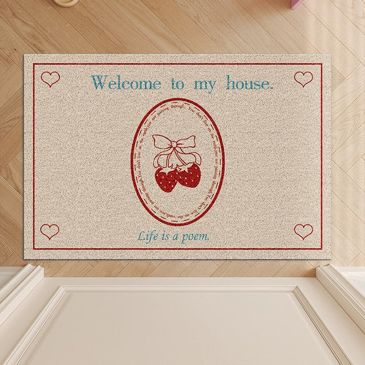 Whimsical Entrance Doormat Kalsten