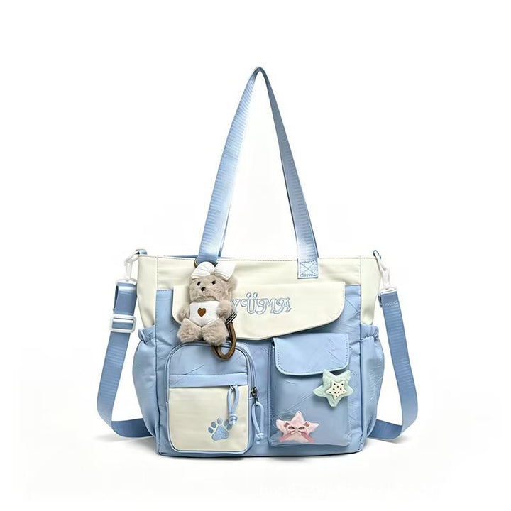 Multi-Functional Canvas Shoulder Bag Kalsten