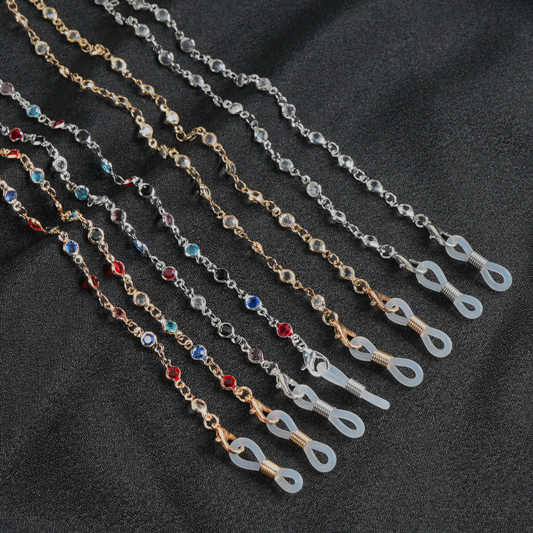 Decorative Glass Bead Eyewear Chain Kalsten