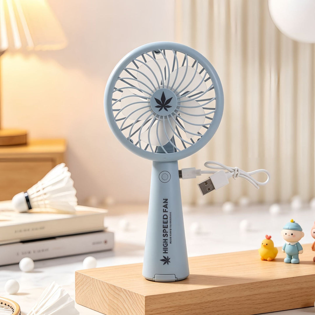 Ladies portable high-speed fan with USB connection Kalsten